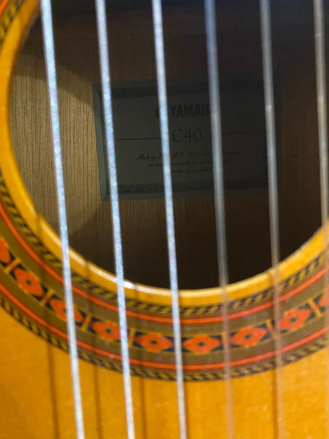 گیتار یاماها C40 اندونزی|گیتار، بیس، امپلیفایر|تبریز, |دیوار