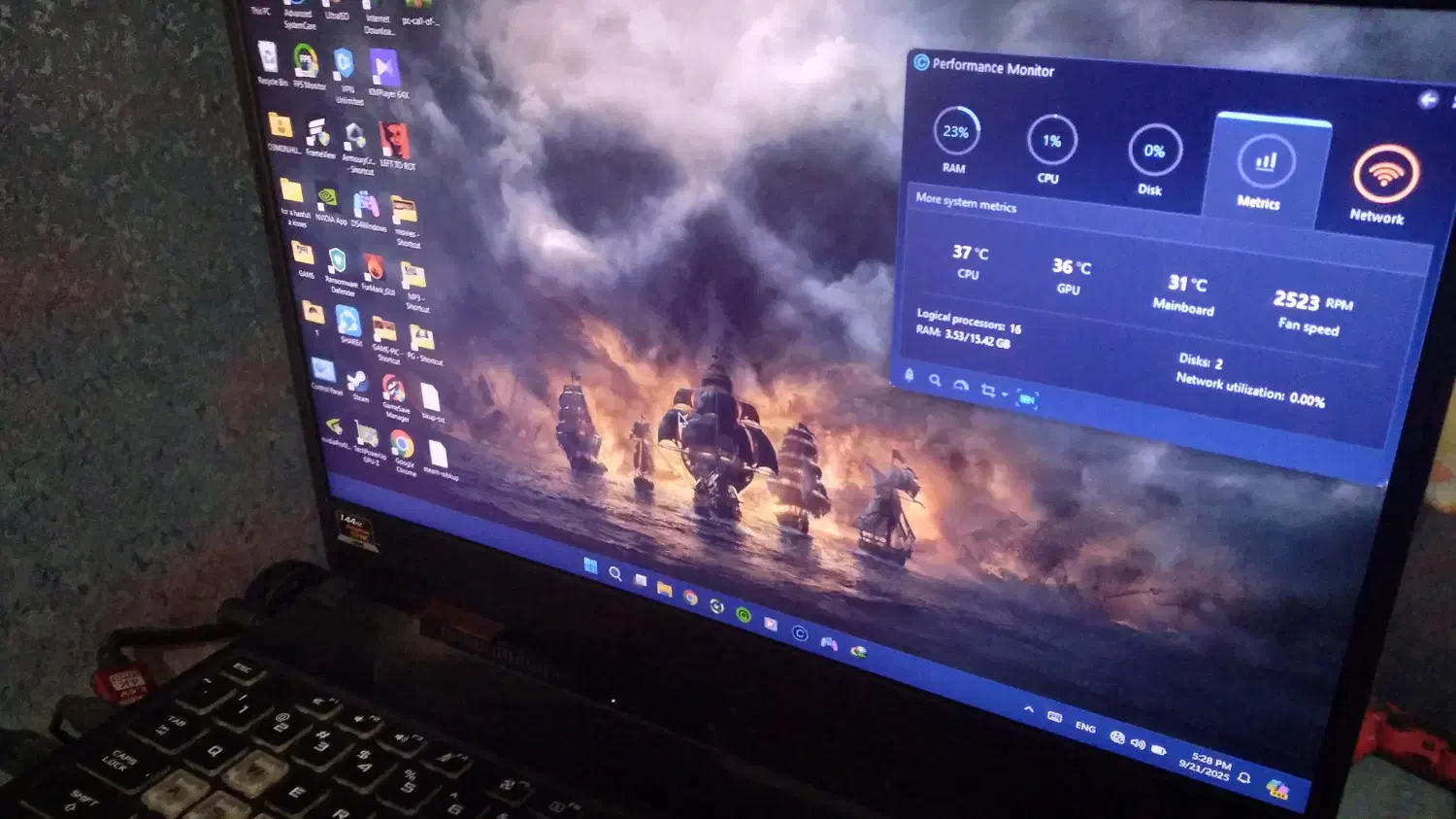 لپتاپ گیمینگ TuF GaminG A15 RTX 2060|رایانه همراه|تهران, فردوس|دیوار