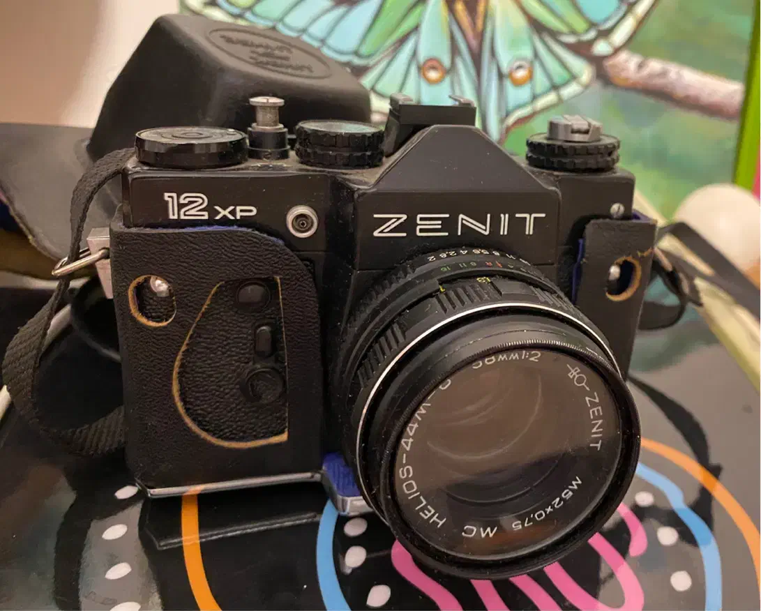 دوربین عکاسی قدیمی و کلکسیونی مشکی ZENIT 12XP|دوربین عکاسی و فیلم‌برداری|تهران, شهرک خرازی|دیوار