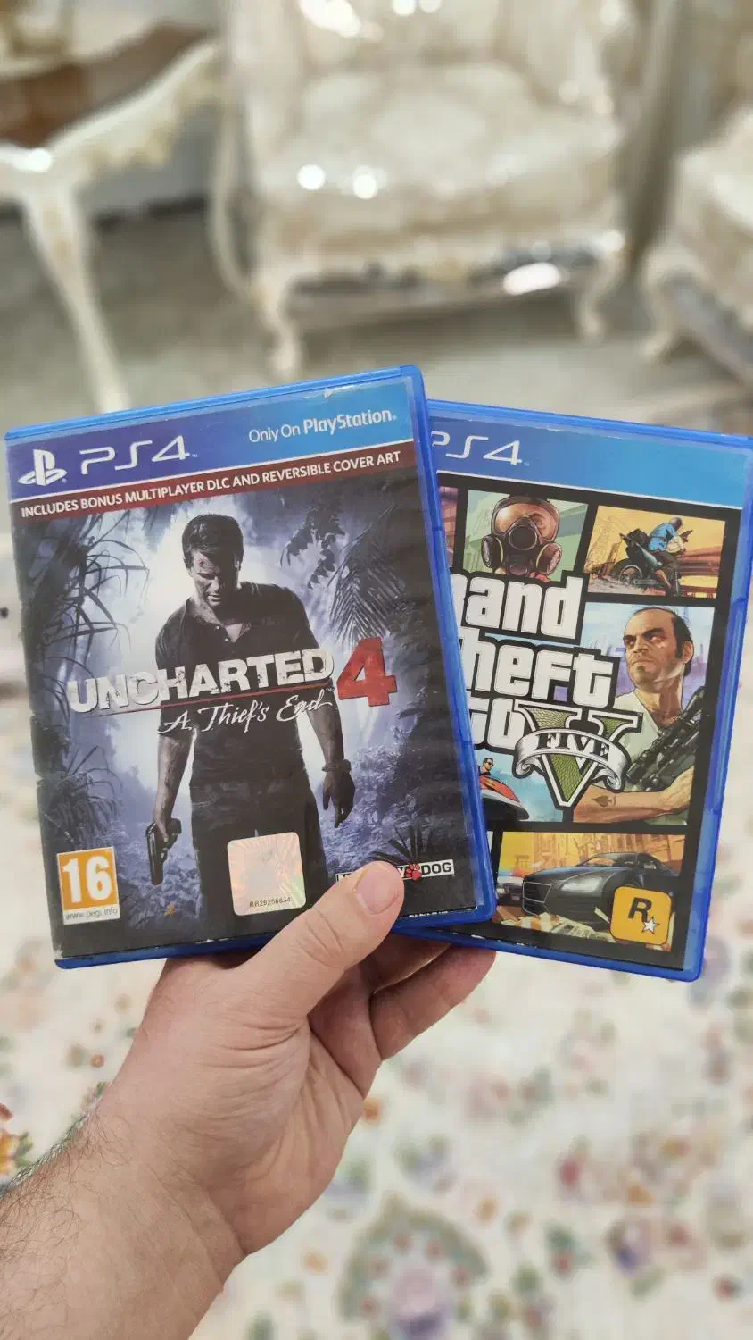 دیسک بازی Ps4 ps5|کنسول، بازی ویدئویی و آنلاین|قم, عمار یاسر|دیوار