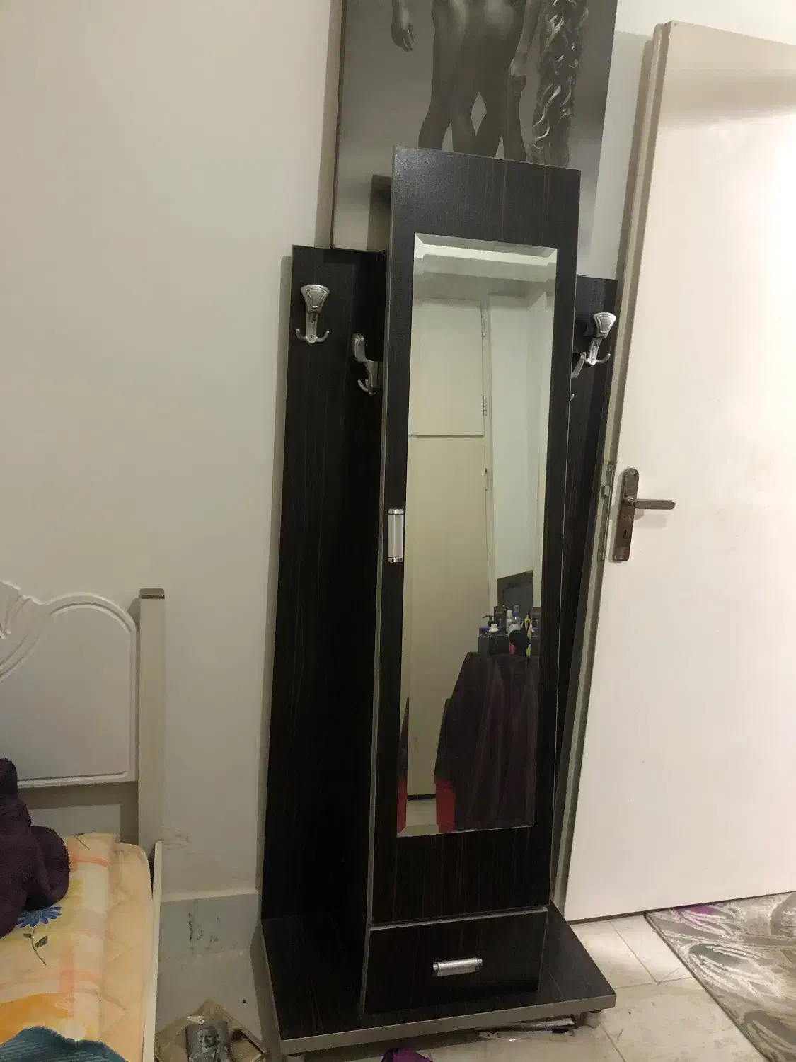 جاکفشی آیینه دار|جاکفشی، کمد، دراور|آبیک, |دیوار