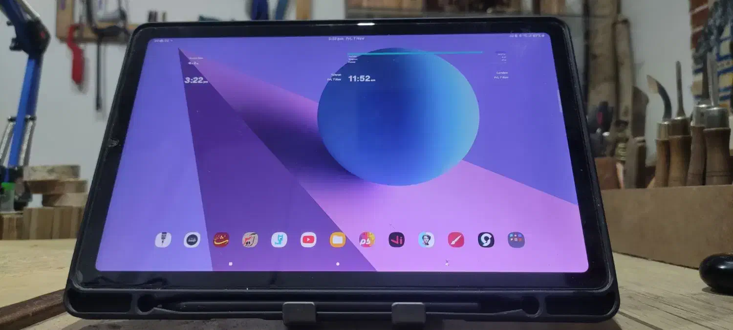 تبلت سامسونگ s6 lite قلم دار|تبلت|قزوین, |دیوار