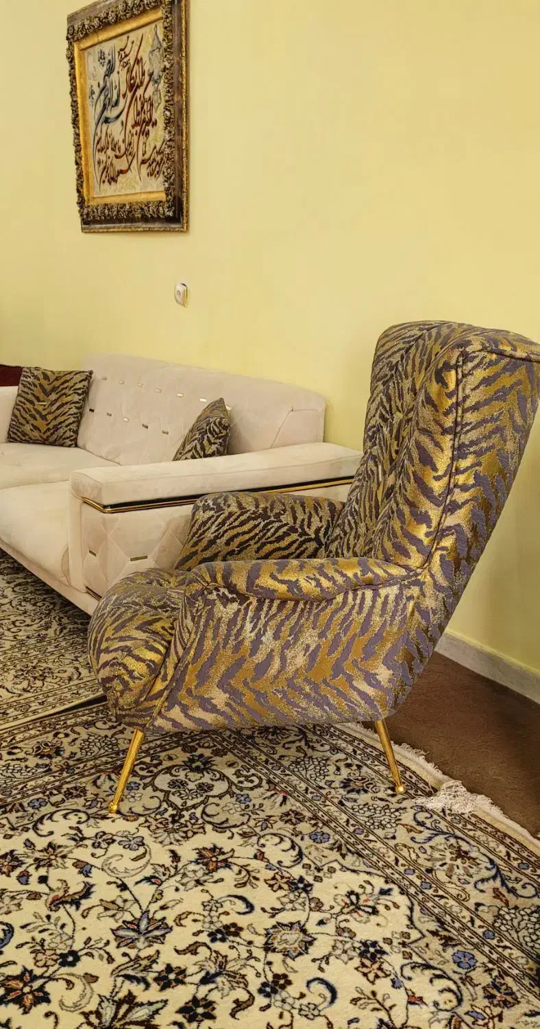 مبل نیم ست بدون میز|مبلمان خانگی و میز عسلی|ایلام, |دیوار