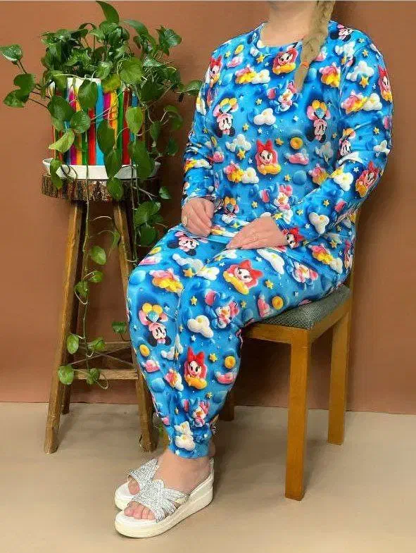 ست مخمل ازسایز۴۰بچه گانه تاسایزدخترانه وزنانه|لباس|بیجار, |دیوار