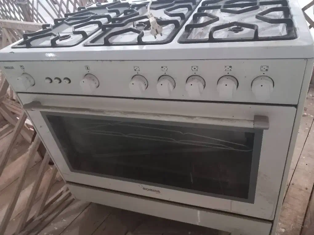 گاز فر ۵ شعله کاملا تمیز|اجاق گاز و لوازم برقی پخت‌وپز|رشت, آزادگان|دیوار