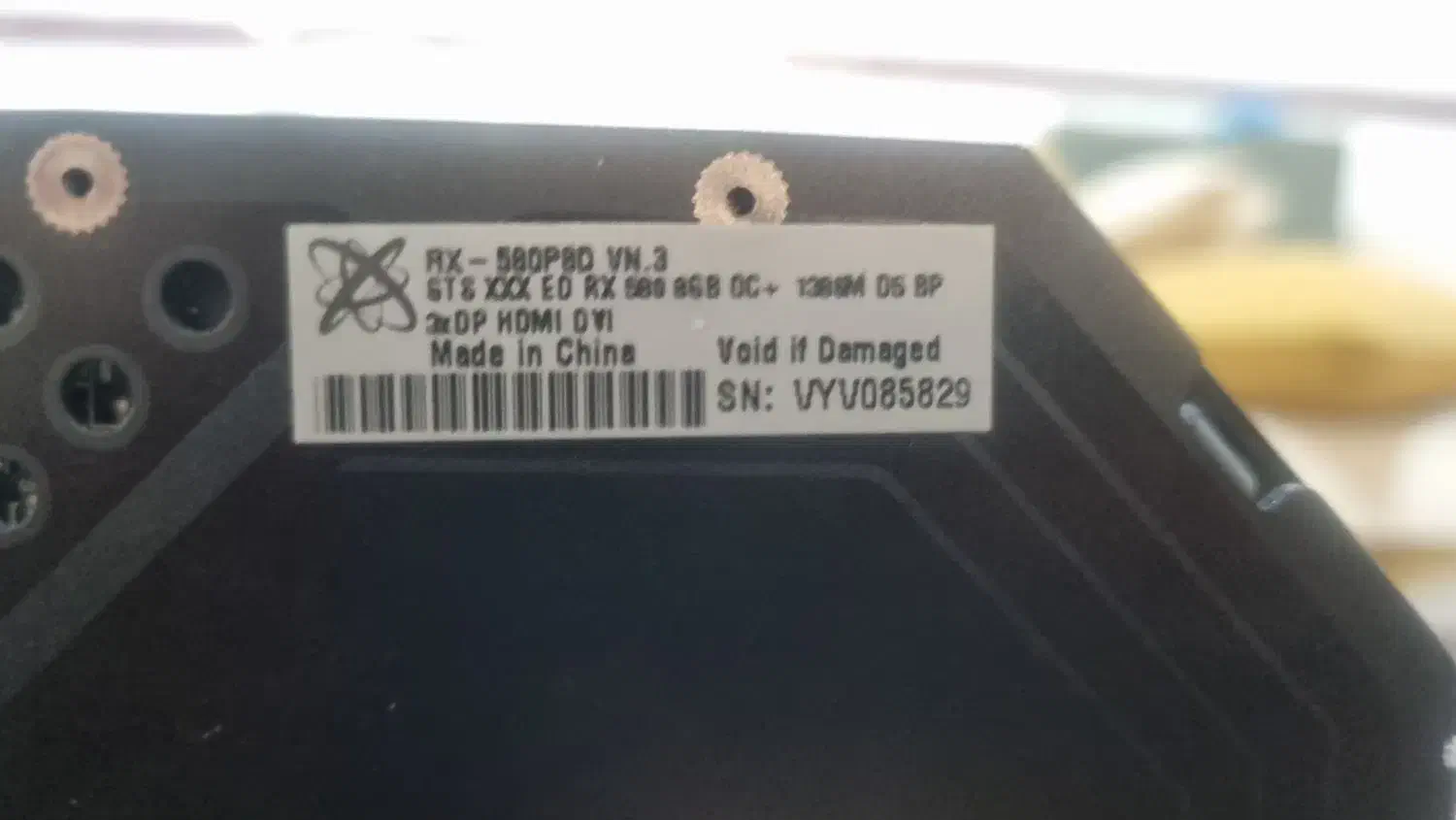 کارت گرافیک rx580 8gb|قطعات و لوازم جانبی رایانه|نجف‌آباد, صالح آباد|دیوار