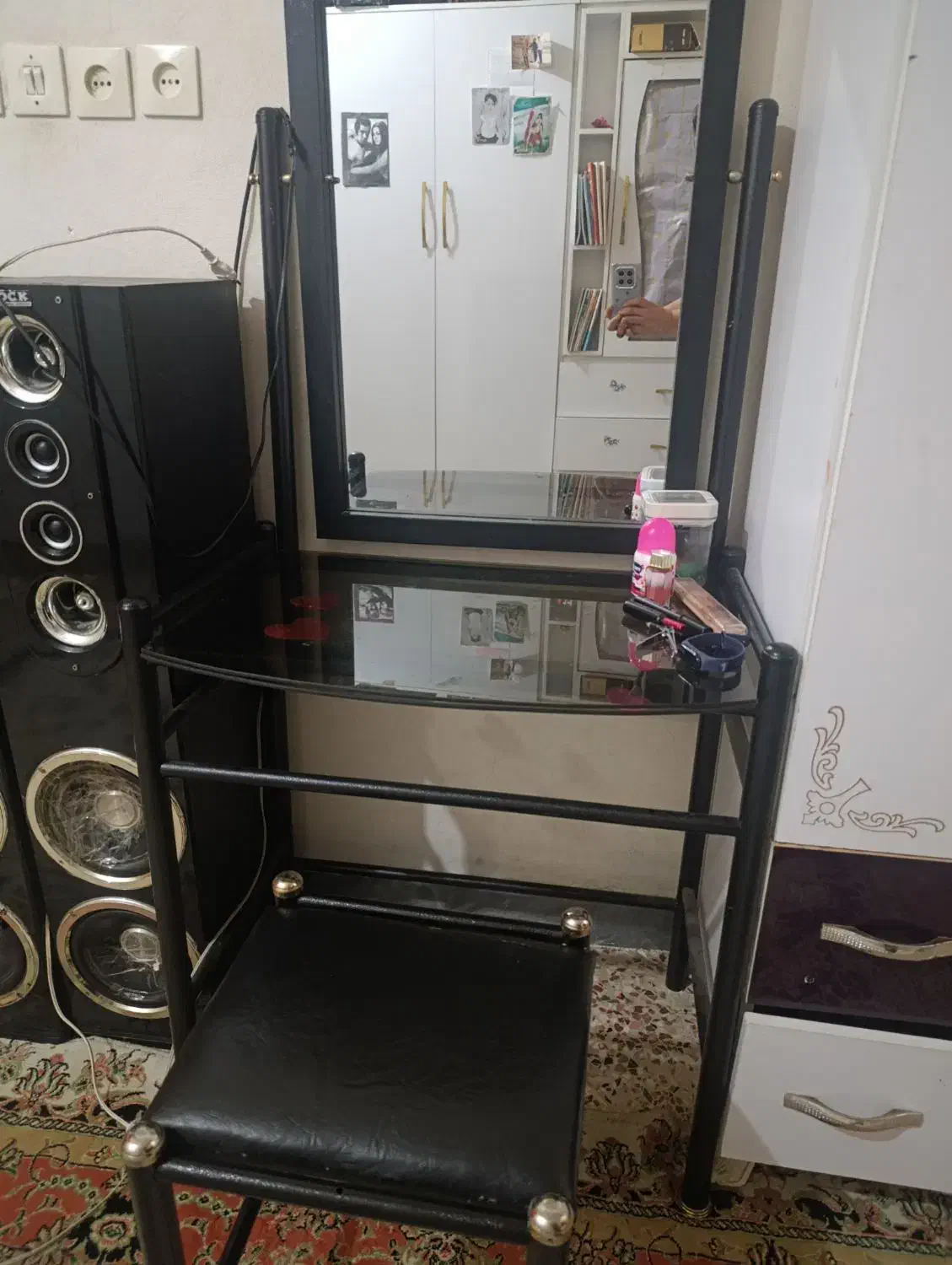 میز آرایشی|جاکفشی، کمد، دراور|ایذه, |دیوار