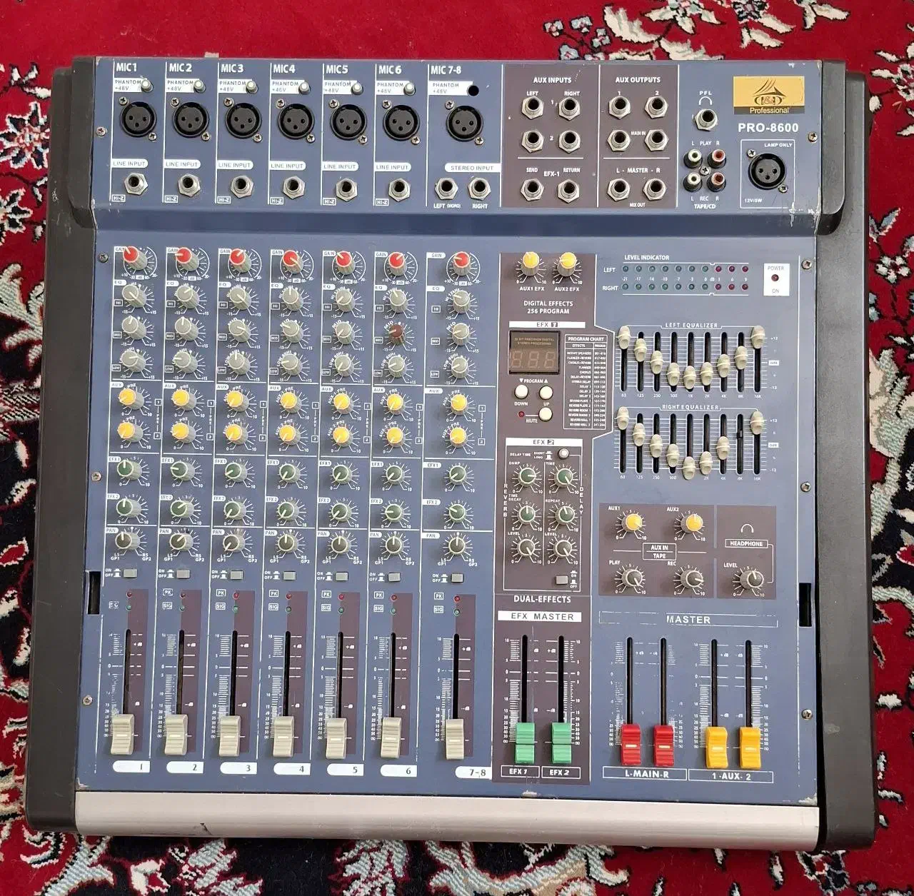 پاور میکسر D&D|سیستم صوتی خانگی|تهران, راه آهن|دیوار