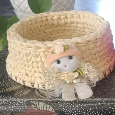 آموزش و فروش سبد تریکو|صنایع دستی و سایر لوازم تزئینی|بیرجند, |دیوار