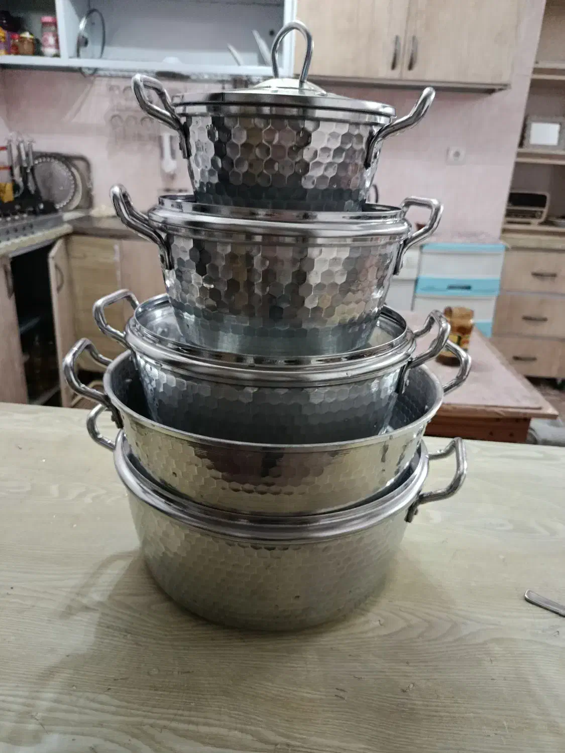 سرویس قابلمه روحی در پیرکس نو|ظروف پختوپز|فولادشهر, مسکن مهر فولادشهر|دیوار