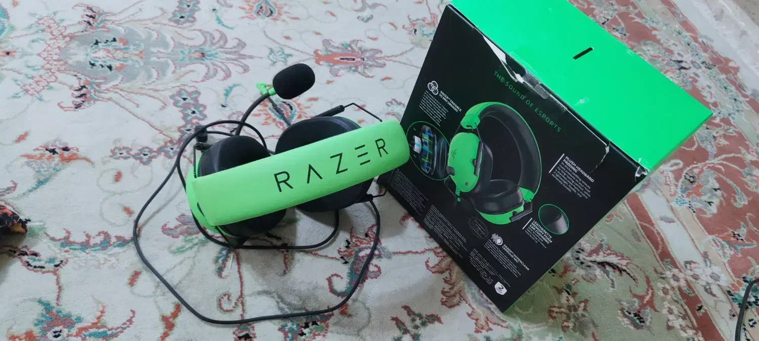 هدفون Razer Blackshark v2x گیمینگ|کنسول، بازی ویدئویی و آنلاین|تهران, دستغیب|دیوار