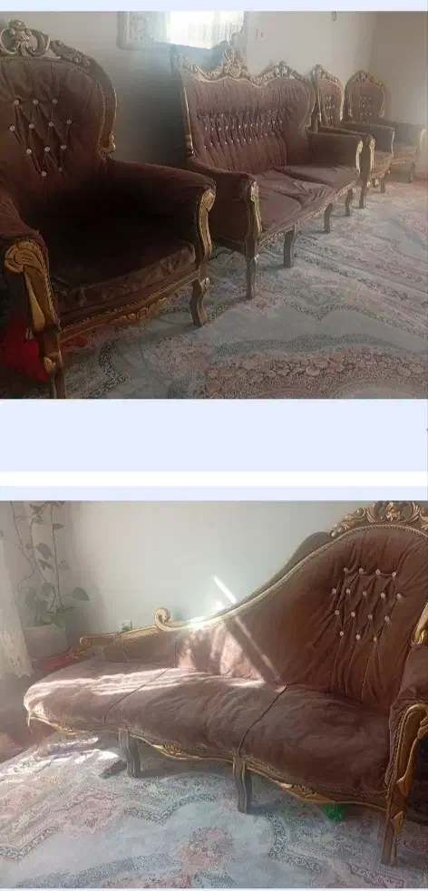 مبل کارکرده|مبلمان خانگی و میز عسلی|رباط‌کریم, رباط‌کریم|دیوار