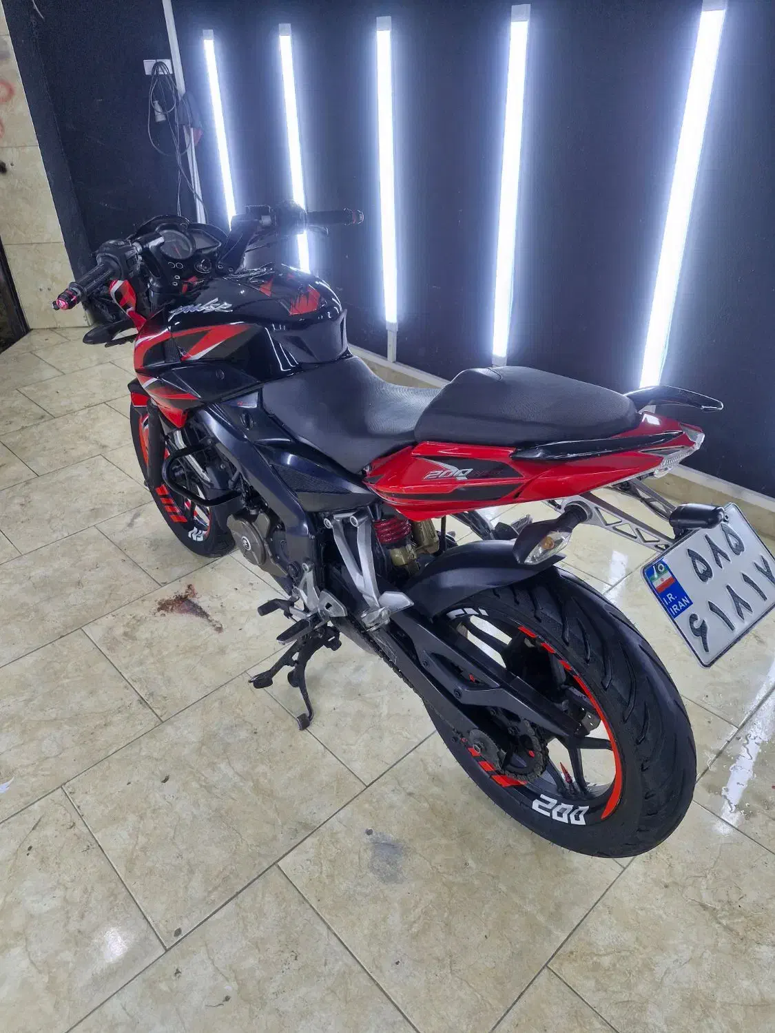 ns 200|موتورسیکلت|تهران, حر|دیوار