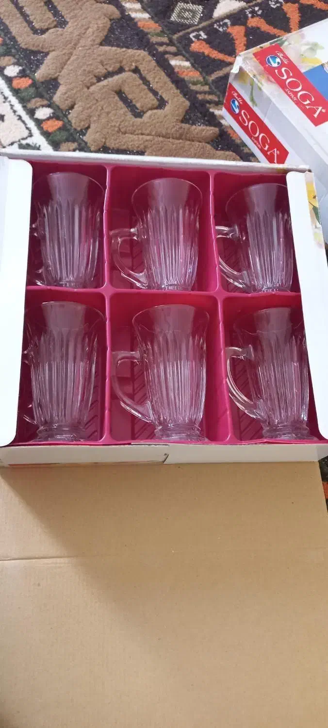 لیوان اصل ژاپنی Soga  مدل K40769W|ظروف سرو و پذیرایی|الیگودرز, |دیوار