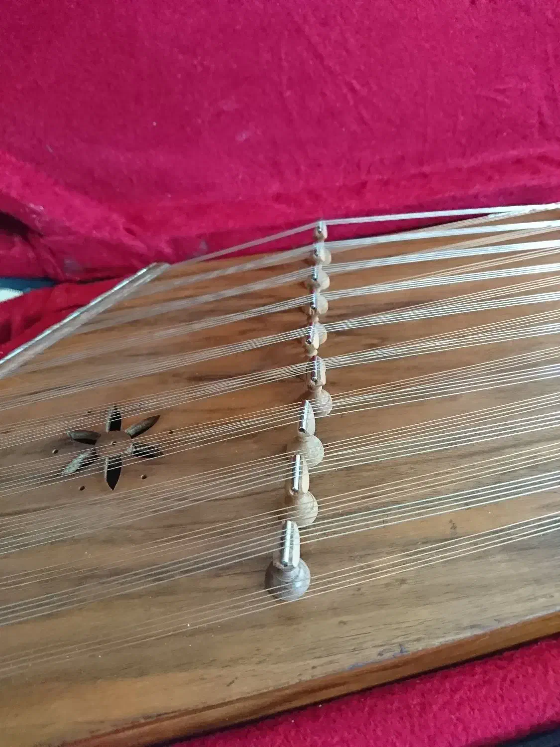 سنتور چوب گردو|سازهای سنتی|سرپل ذهاب, |دیوار