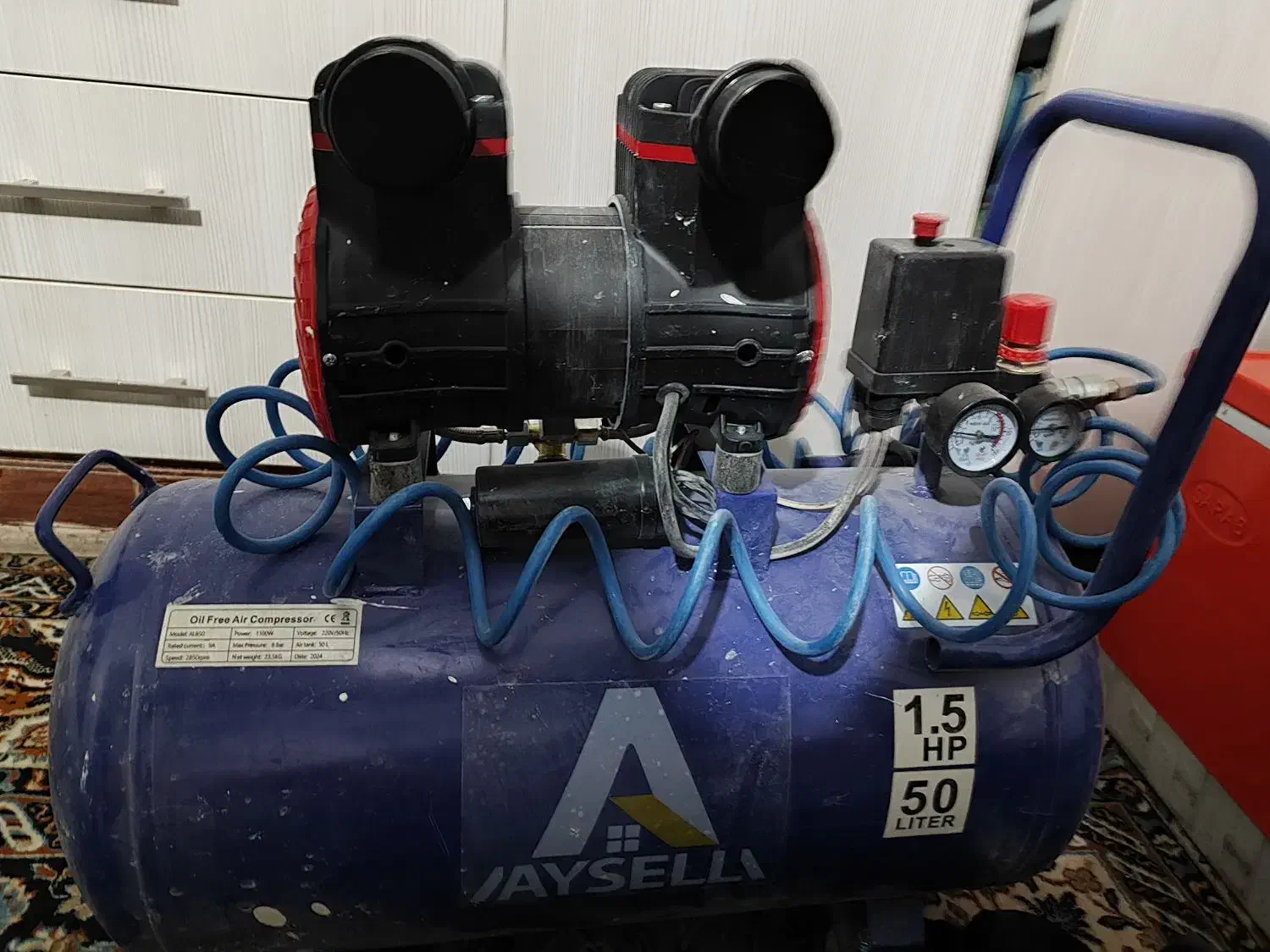 تیپو64 و پمپباد50لیتر|ابزارآلات|اصفهان, خواجو|دیوار