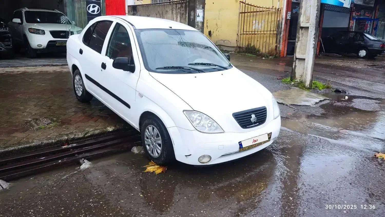 تیبا دوکانه کارخانه مدل92|خودرو سواری و وانت|آستارا, |دیوار