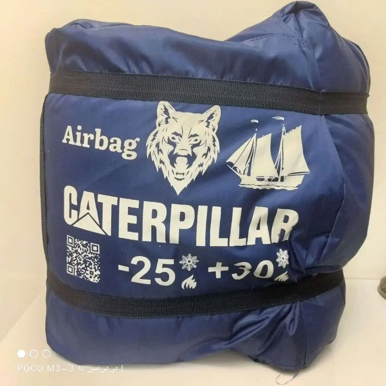 کیسه خواب کاترپیلار کاملا نو|کوهنوردی و کمپینگ|محمودآباد, |دیوار