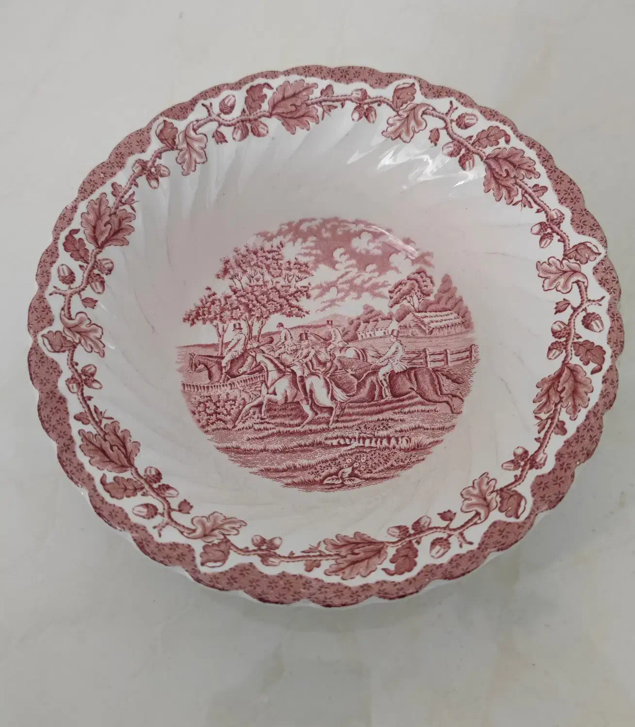 کاسه سرامیکی قدیمی انگلیسی|کلکسیون اشیاء عتیقه|قزوین, |دیوار