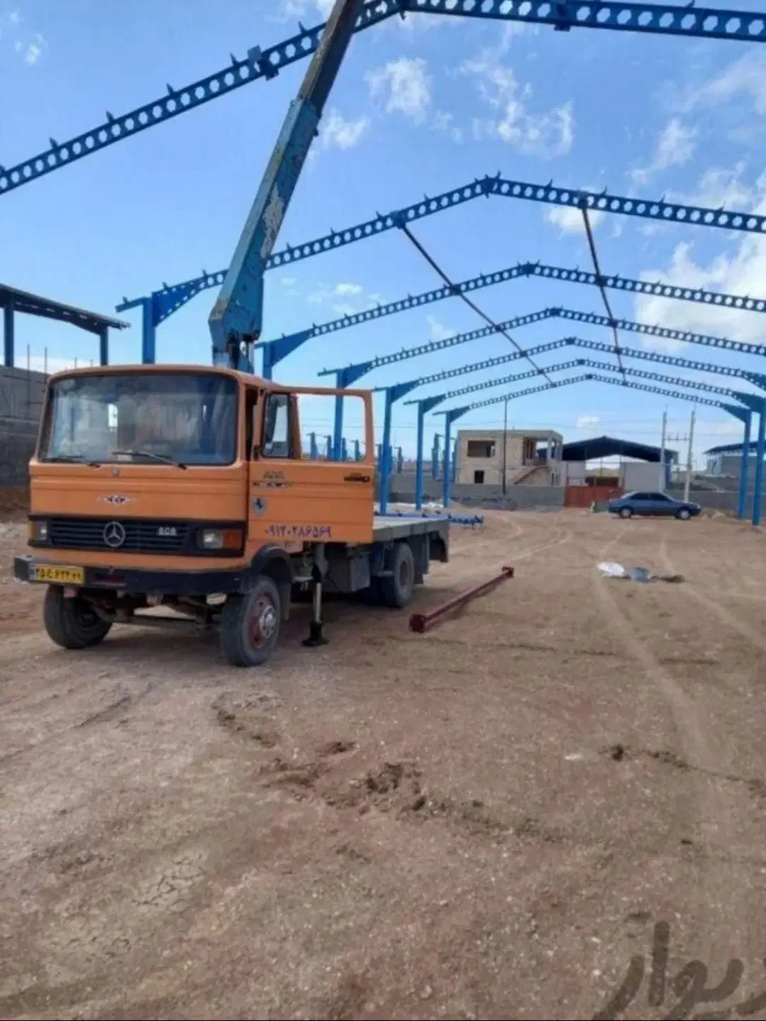 جرثقیل خاور3تن دکل بلند ( شبانه روزی )|خدمات حمل و نقل|تبریز, |دیوار