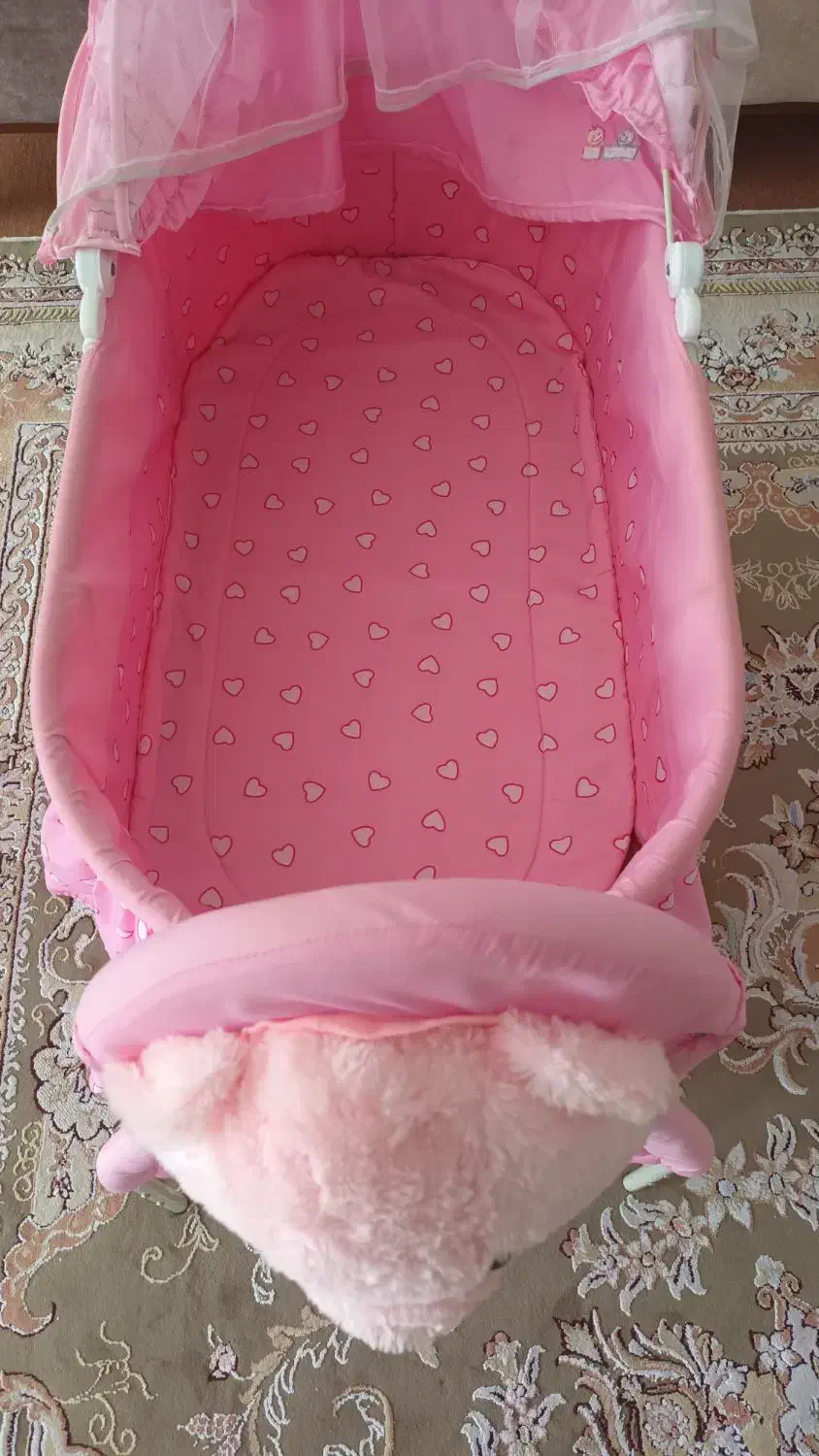 گهواره و رو روک کودک و کالسکه  دخترانه سالم|کالسکه و لوازم جانبی|قیدار, |دیوار