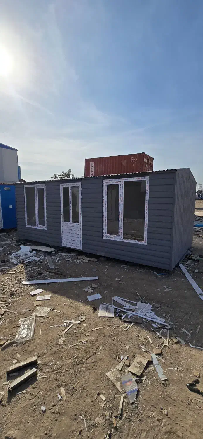 کانکس پیش ساخته ۱۸ متری کامل|مصالح و تجهیزات ساختمان|سنگر, |دیوار