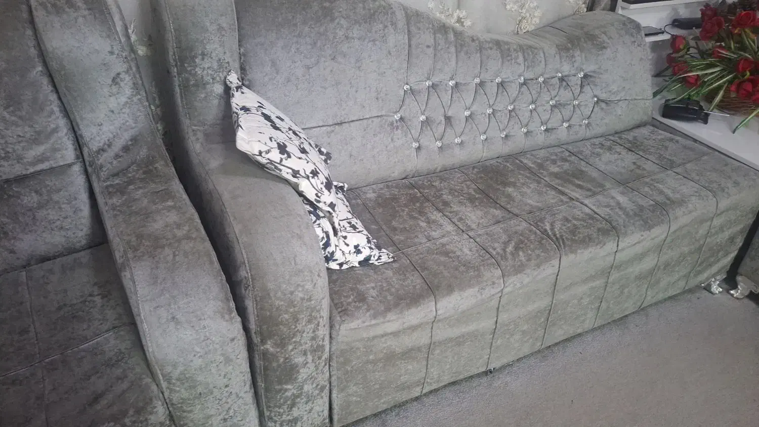 مبل طرح ال|مبلمان خانگی و میز عسلی|جوانرود, |دیوار