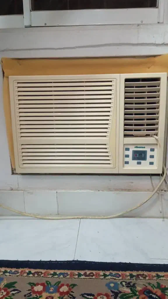 کولر پنجره ای|کولر گازی و فن‌کوئل|گنبد کاووس, |دیوار