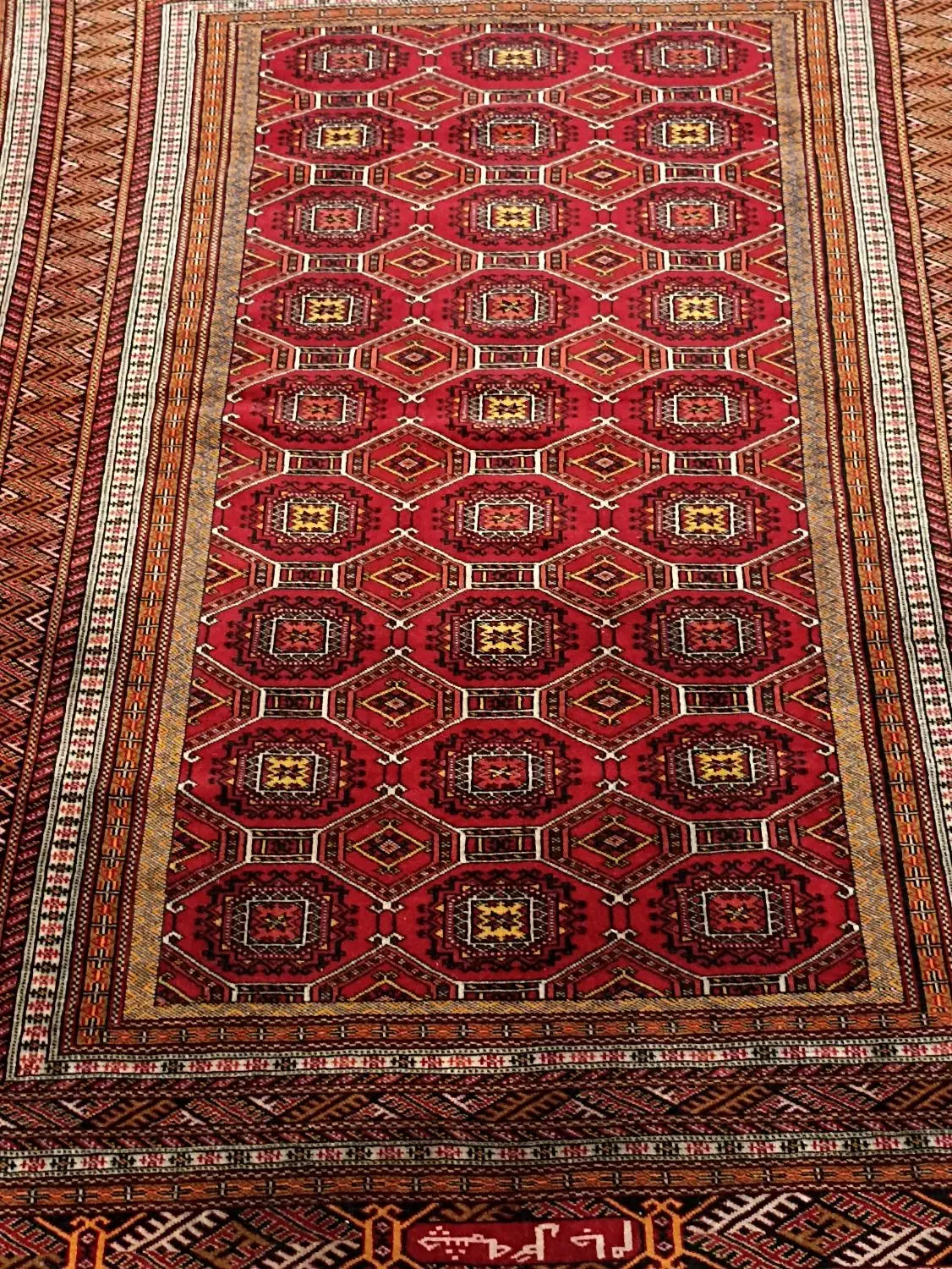 قالیچه ۳متری ترکمن|فرش|مشهد, ده دی|دیوار