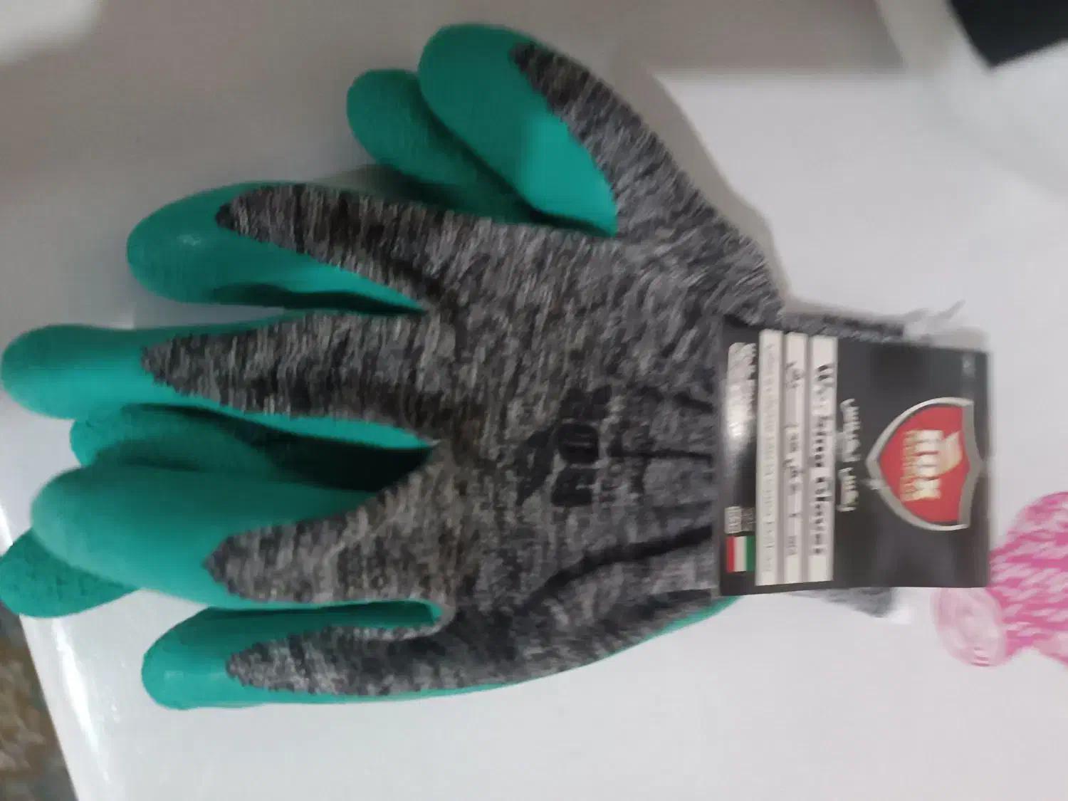 کفش کار نو و20جفت دستکش کار نخی|کیف، کفش، کمربند|الیگودرز, |دیوار