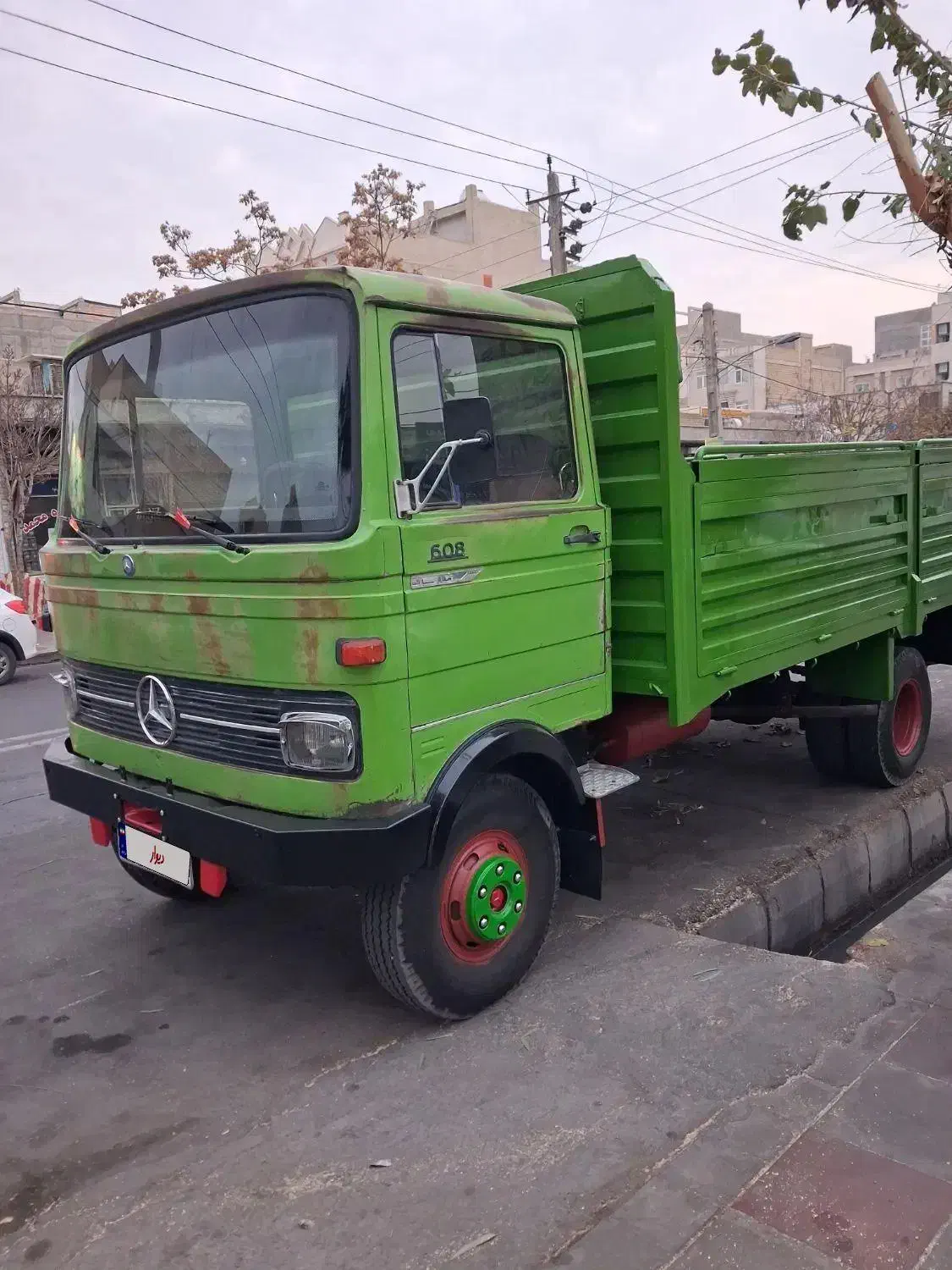 خاور۶۰۸ کفی بغلدار صفر|خودرو سنگین|قرچک, مهدیه|دیوار