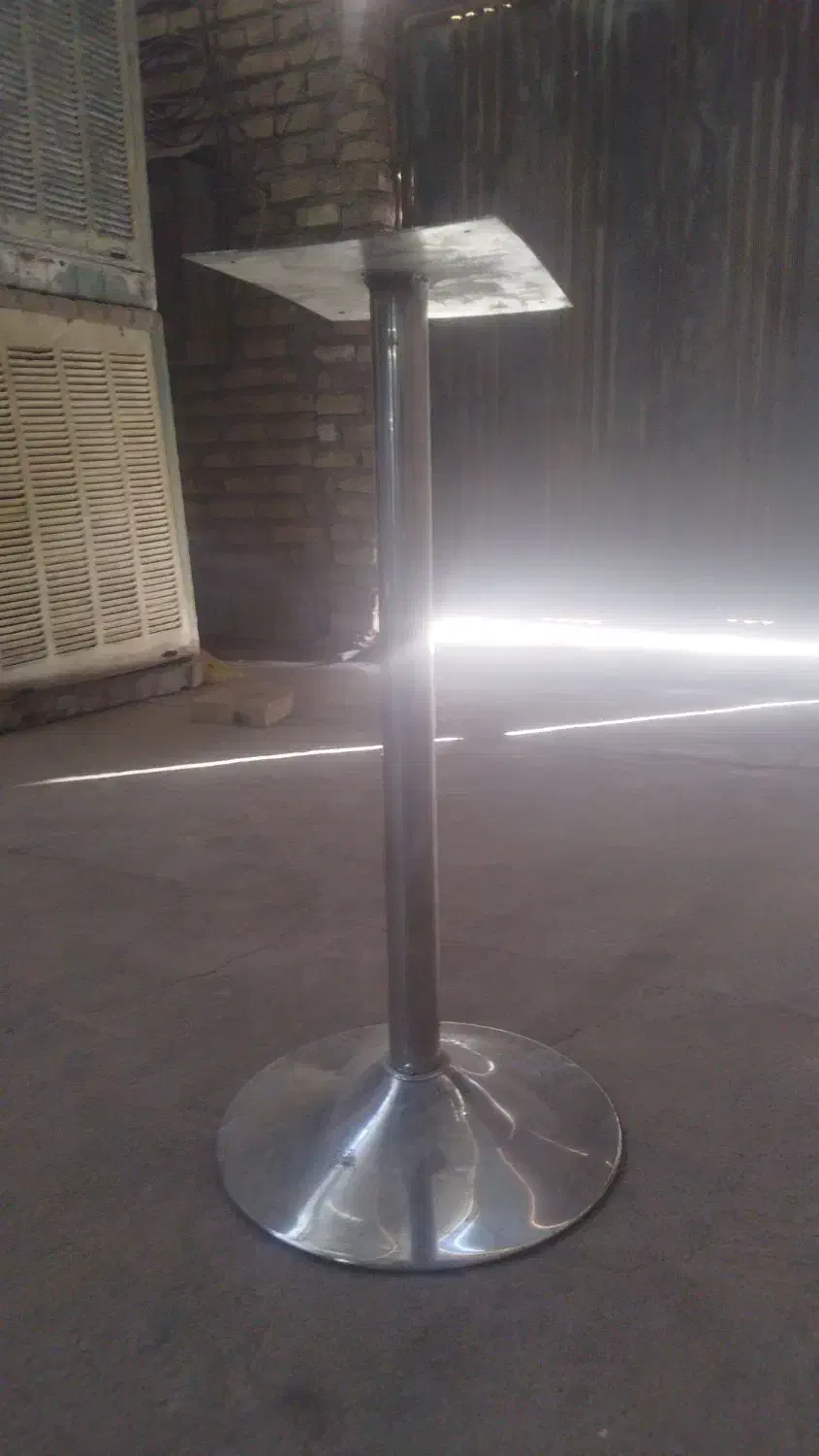 پایه بشقابی تمام استیل سایز ۸۰|میز و صندلی غذاخوری|کرمان, |دیوار