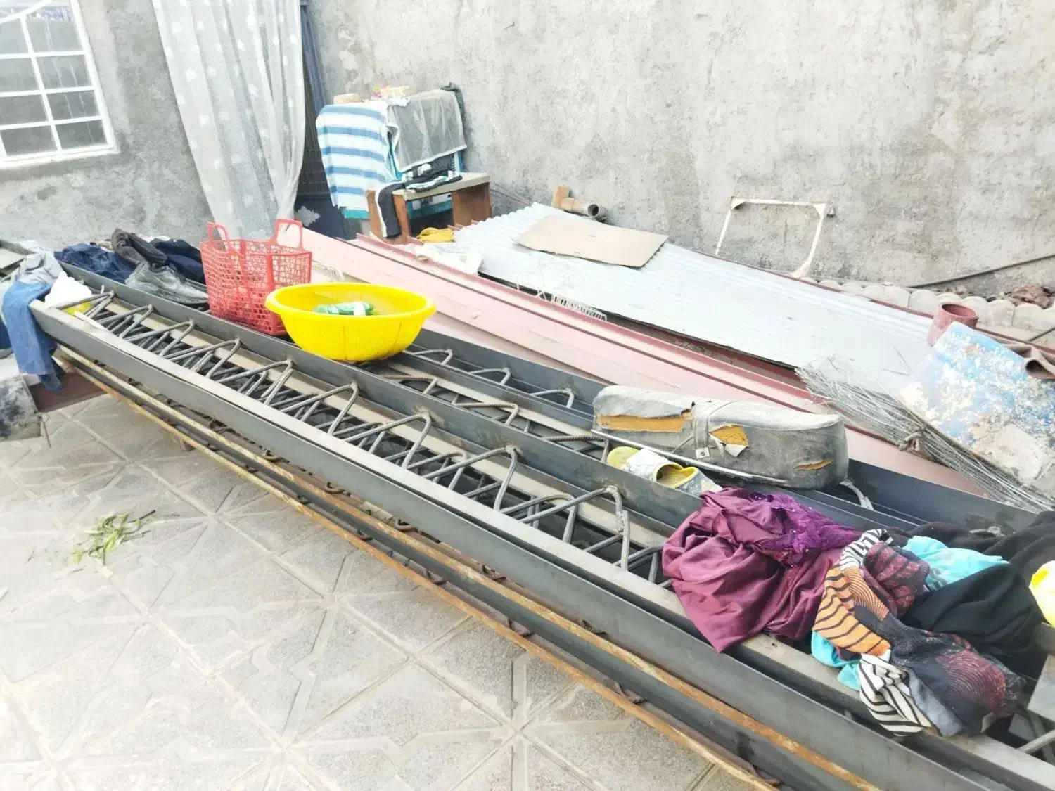 تیرچه فلزی ۵متری  و نبشی و صفحه  بولت|عمدهفروشی|مشهد, شهید شهریاری|دیوار