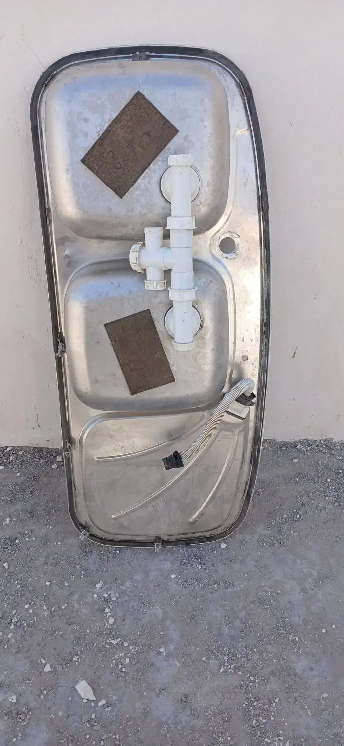 سینک دو قلو ظرفشویی|مصالح و تجهیزات ساختمان|زاهدان, |دیوار