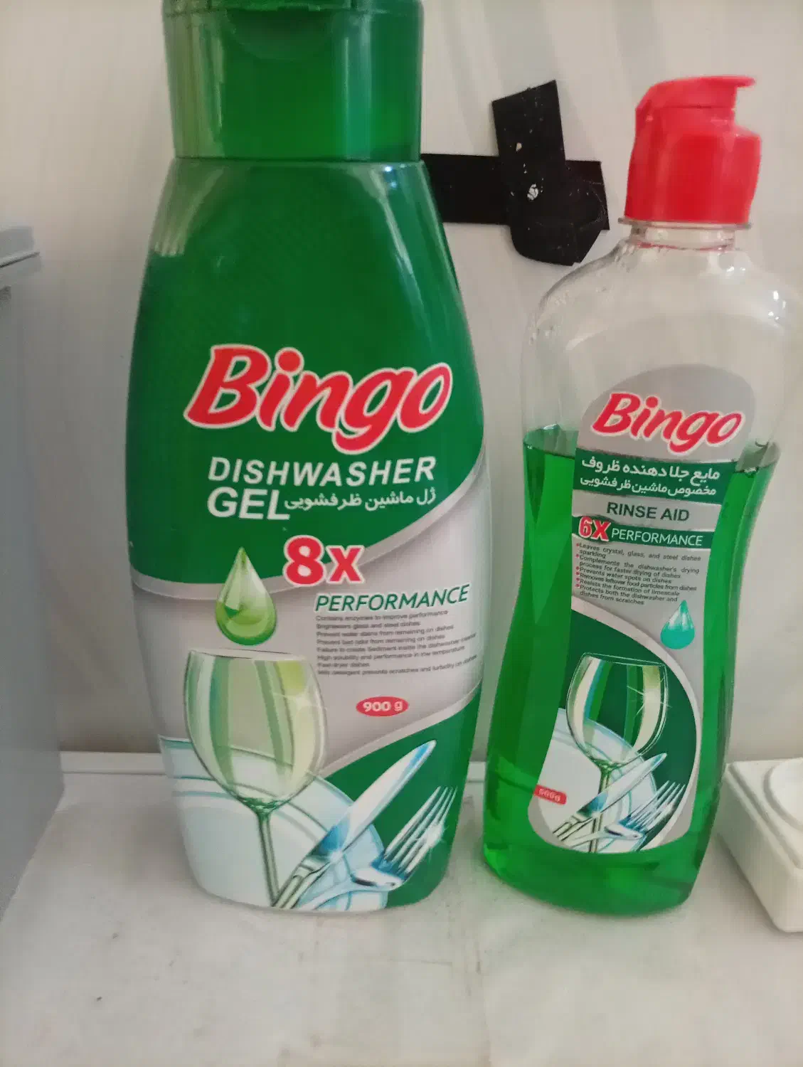 ژل ظرفشویی و جلادهنده بینگو|مواد شوینده و دستمال کاغذی|قم, علی آباد سعدگان|دیوار