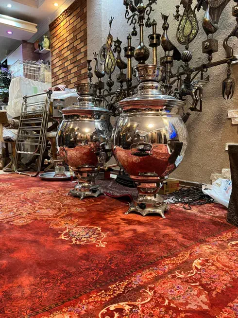 سماور گازی ۵۰ لیتری ایران نیکل|سماور، چایساز، قهوهساز|تهران, کاج|دیوار