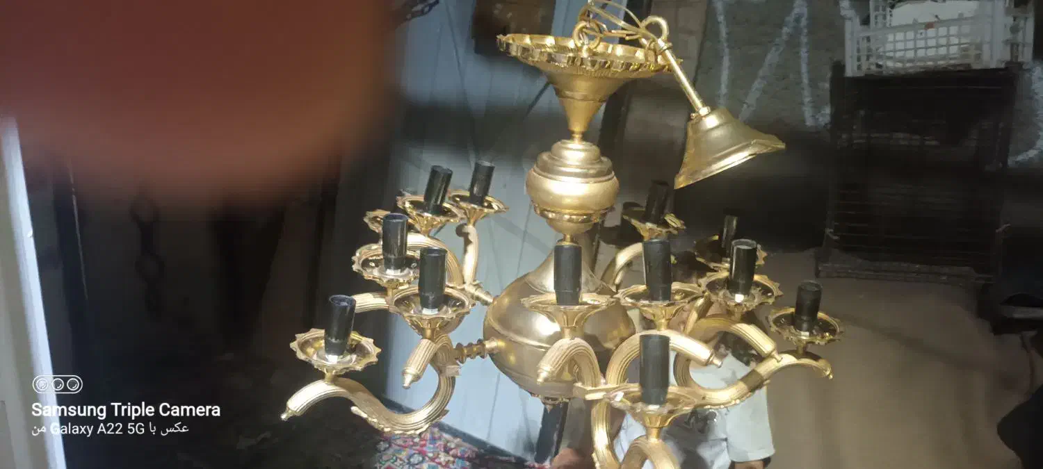 لوستر|لوستر و چراغ آویز|قزوین, |دیوار