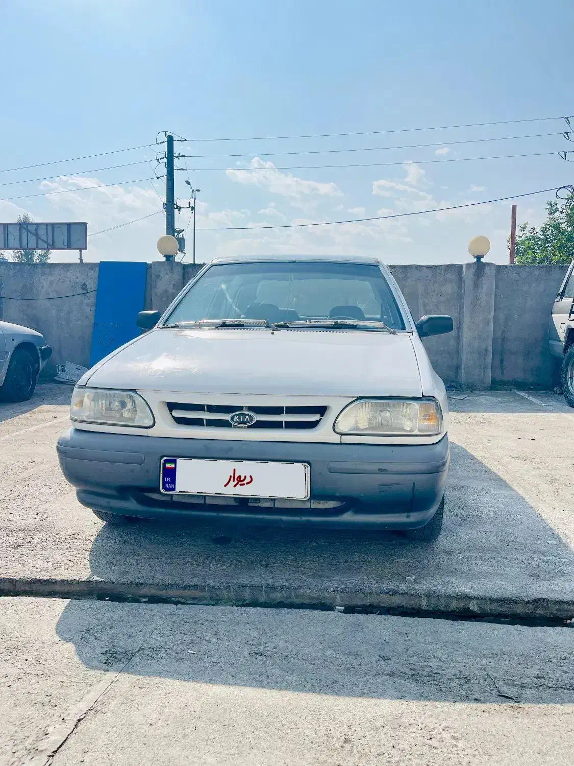 پراید مدل ۸۴ سفید|خودرو سواری و وانت|تنکابن, |دیوار