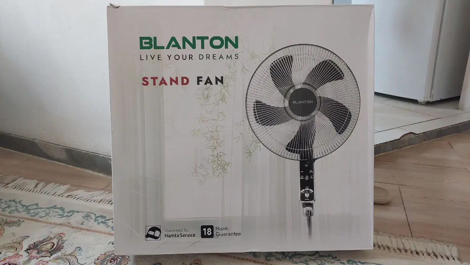 پنکه نو|پنکه و تصفیه‌کنندهٔ هوا|رشت, کوی جام جم|دیوار