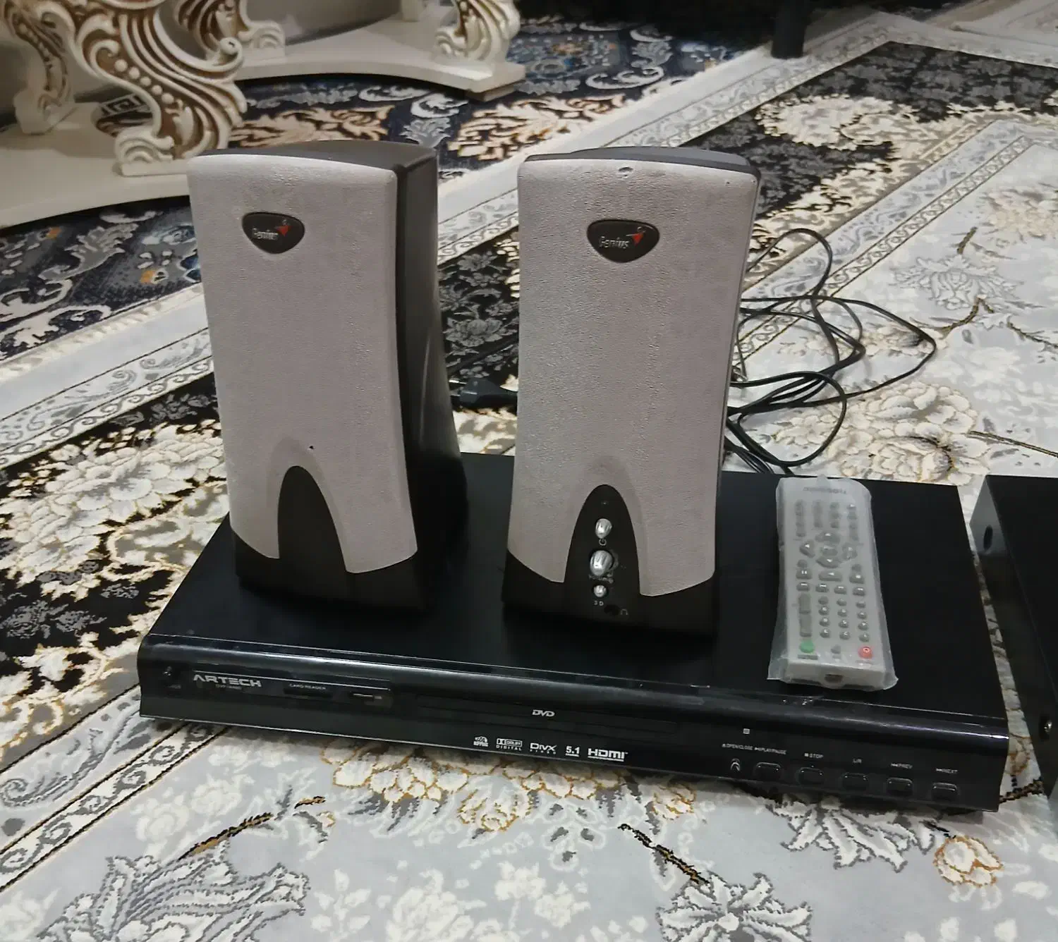 ۲عدیویدی وباند|پخش‌کننده DVD و ویدیو|بروجرد, |دیوار