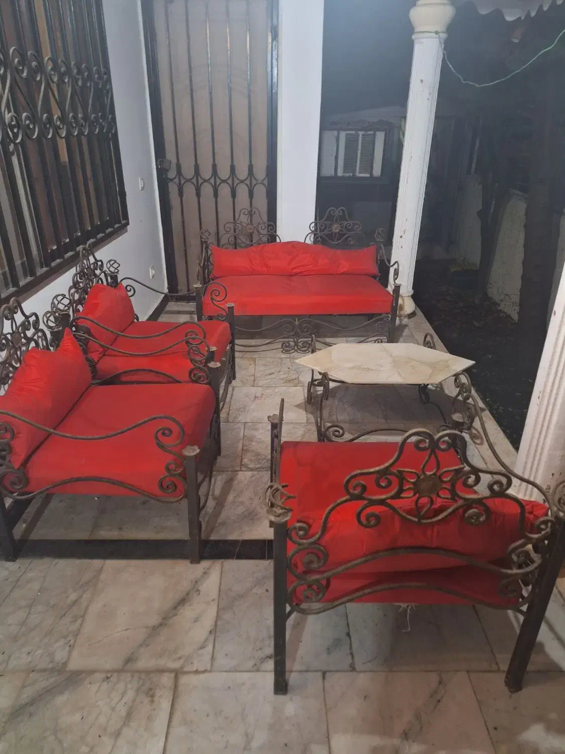 مبلمان باغی|صندلی و نیمکت|عباسآباد, |دیوار