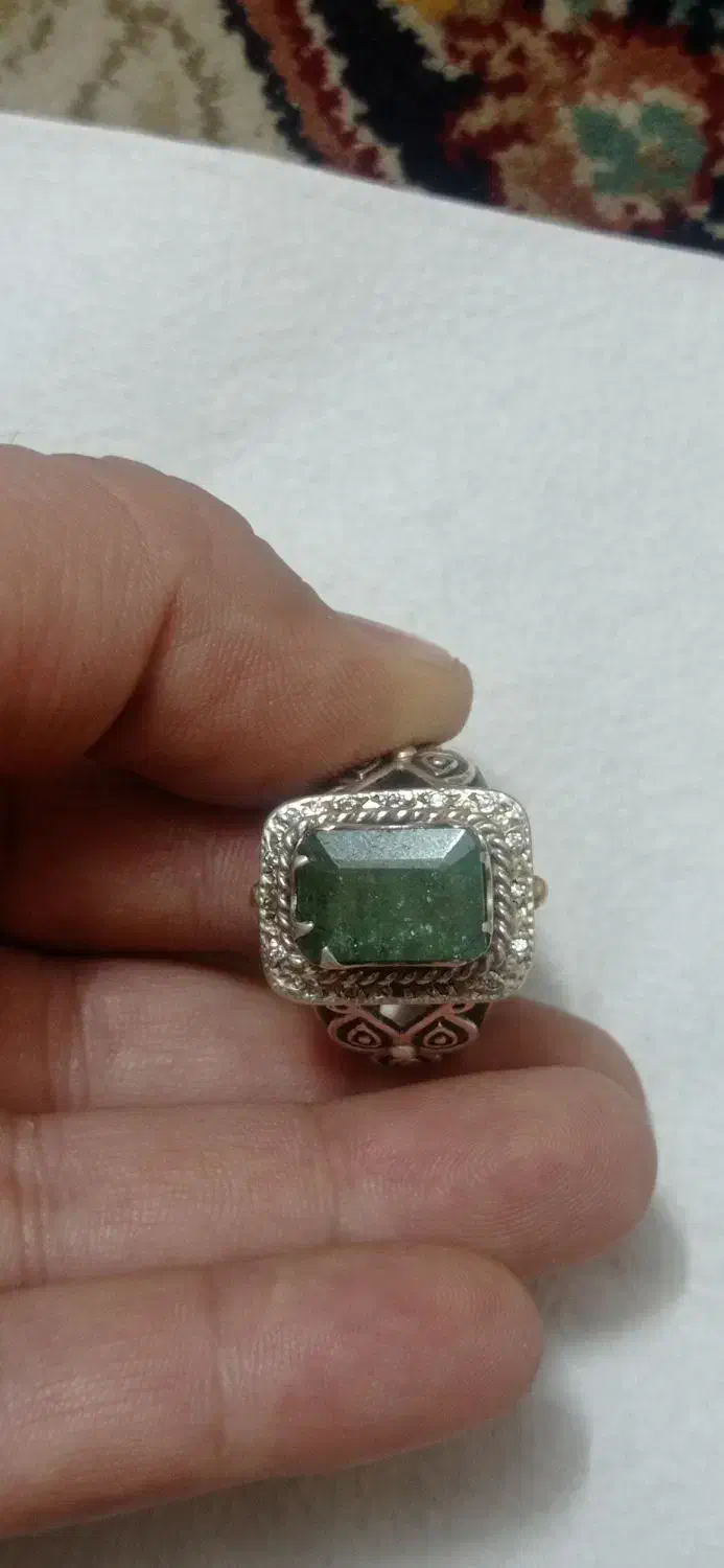 انگشتر زمرد پنجشیر|جواهرات|تهران, جیحون|دیوار