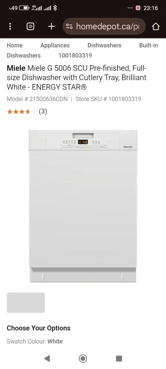 ماشین ظرف شویی ۸نفره میله المان|ماشین ظرفشویی|اصفهان, دستگرده|دیوار