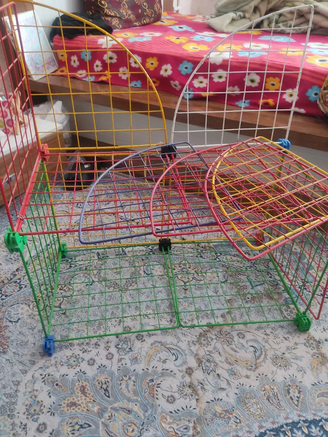 17تکه قفسه|کتابخانه، شلف، قفسه‌های دیواری|شاهین‌شهر, عطار|دیوار