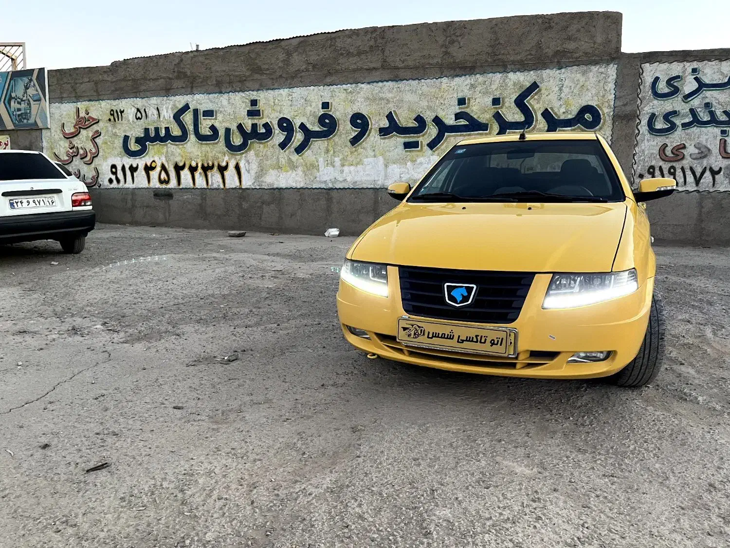 تاکسی سورن بین برون شهری پلاک ع1402|خودرو سواری و وانت|قم, کوه سفید|دیوار