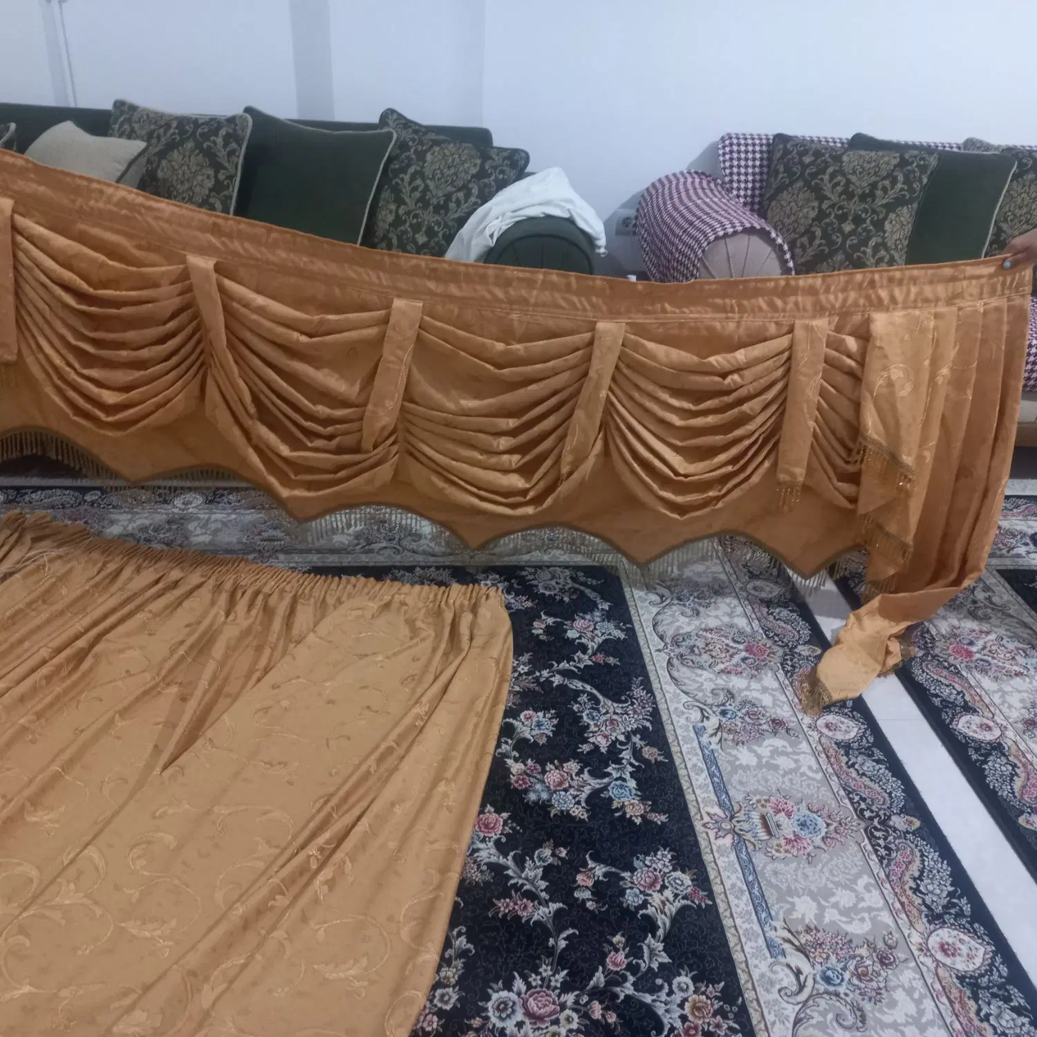 پرده|پرده، رانر، رومیزی|اهواز, سپیدار|دیوار