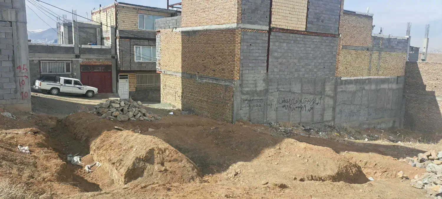 زمین ۱۰۰ متری آساوله|فروش زمین و ملک کلنگی|سنندج, |دیوار