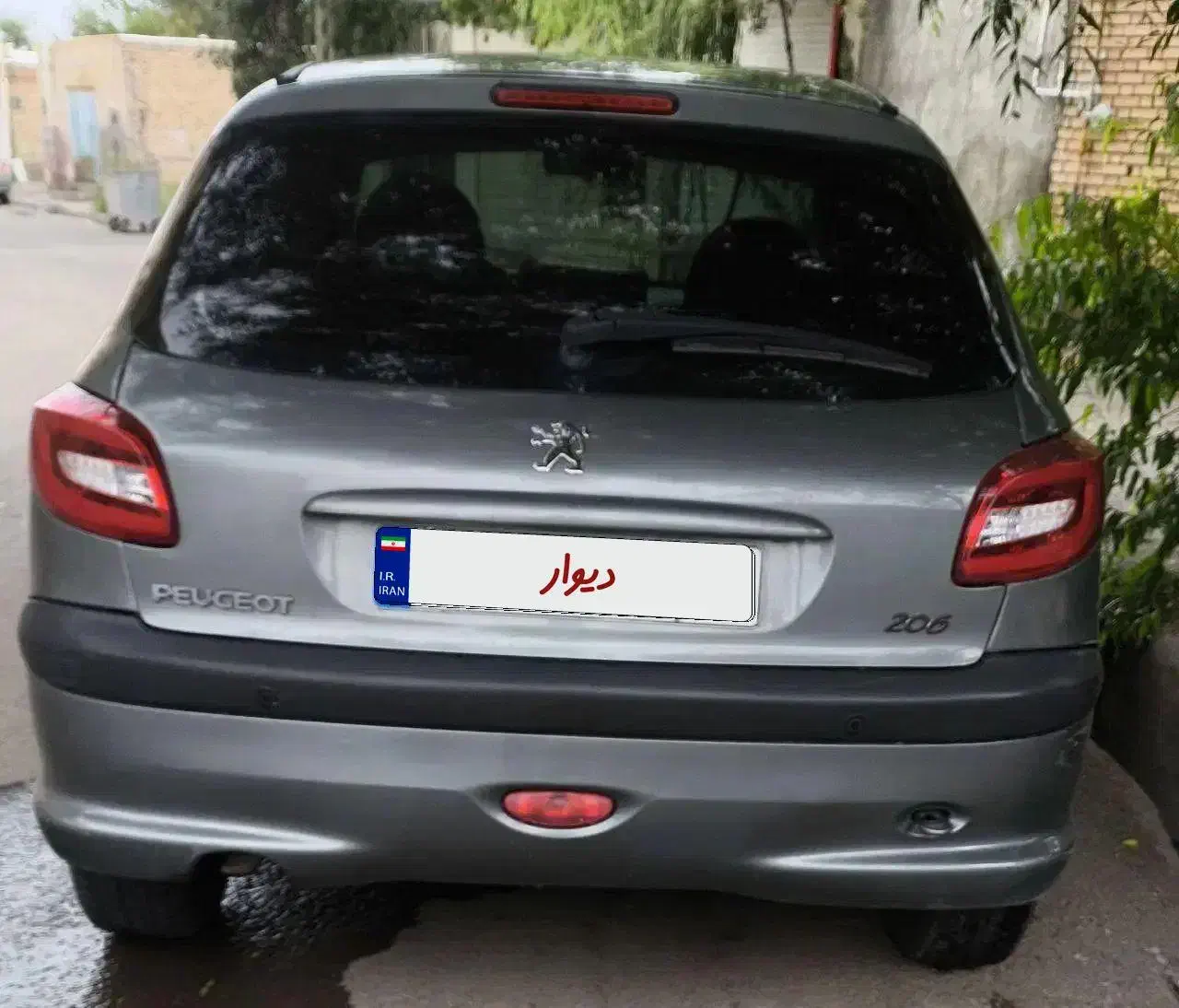 ۲۰۶ مدل ۹۴تیپ دو دریچه گاز سیمی|خودرو سواری و وانت|تبریز, |دیوار