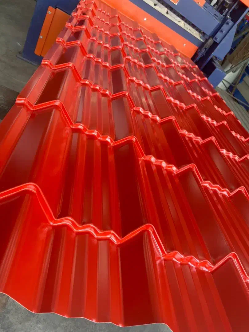 ورق شیروانی صاف ذوذنقه کرکره طرح سفال ضخامت 48|مصالح و تجهیزات ساختمان|تهران, خزانه|دیوار