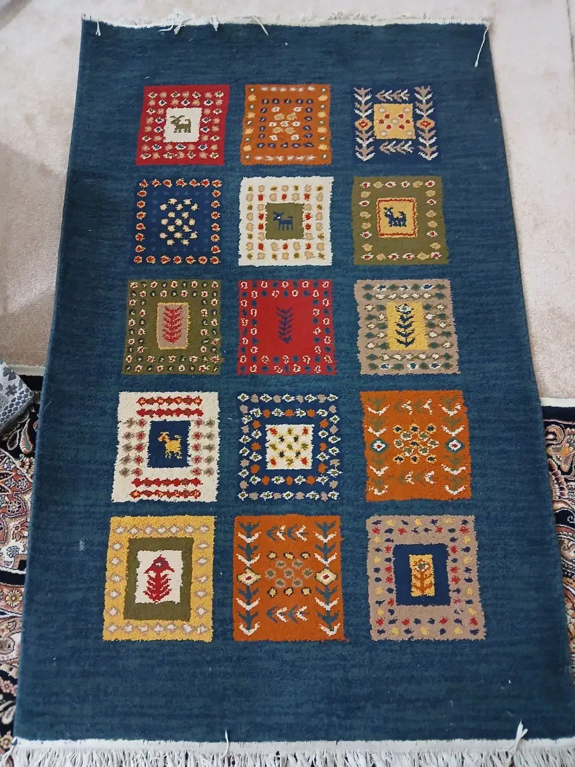 فرش سالم1×1×۵|فرش|ری, منصوریه منگل|دیوار